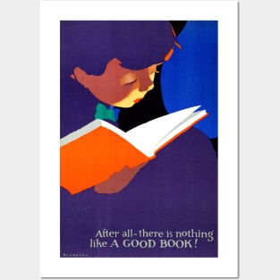 Nothing Like A Good Book 1920–1930 Posters and Art